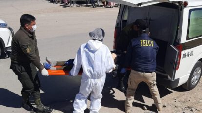 Broncoaspiración en mujer encontrada sin signos vitales