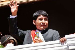 Gobernador de Chuquisaca Damián Condori