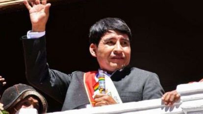 Gobernador de Chuquisaca Damián Condori