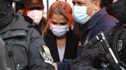 La expresidente Jeanine Añez