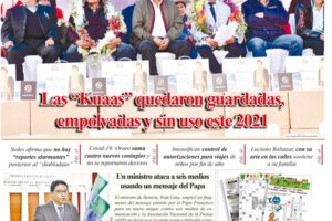 Edición impresa La Patria del 18 de octubre de 2021
