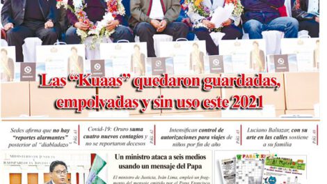 Edición impresa La Patria del 18 de octubre de 2021