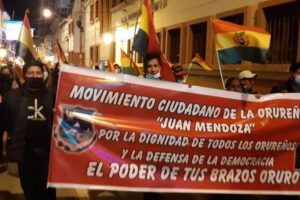 bloque de unidad departamental opositor en Oruro