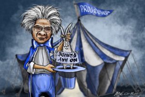 Caricatura de Abecor causa revuelo en las redes