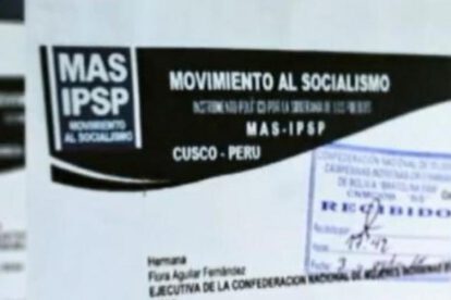 sede del MAS en Cusco