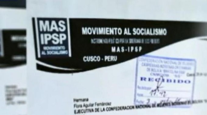 sede del MAS en Cusco
