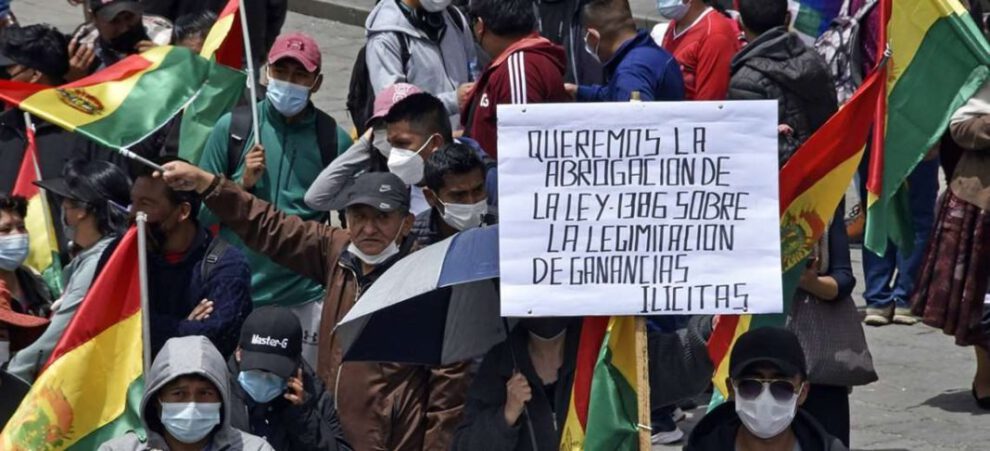 Movilizaciones contra la Ley 1386