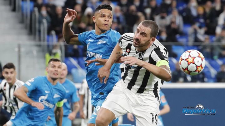 Juventus victoria sobre Zenit en Champions League