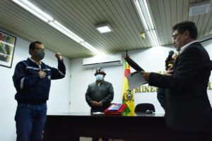Edwin Condori Herrera, nuevo gerente general de la Empresa Metalúrgica Vinto