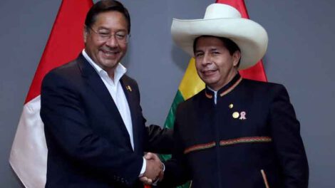 Reunión binacional Perú y Bolivia entre Luis Arce y Pedro Castillo