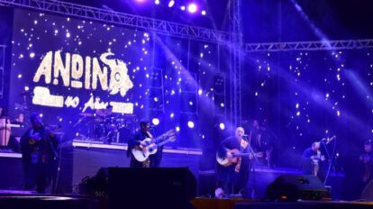 Grupo Andino en el Carnaval de Oruro