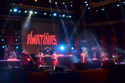 Los Awatiñas en el Festival de la Canción Boliviana