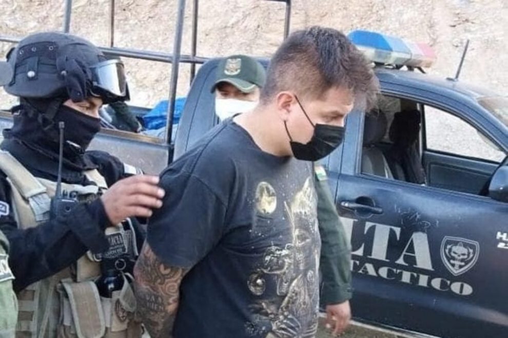 Traslado de Yassir Molina al penal de San Pedro en Oruro