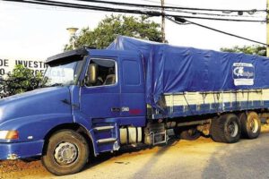 Destitución jefe Felcn por camión con precursores químicos