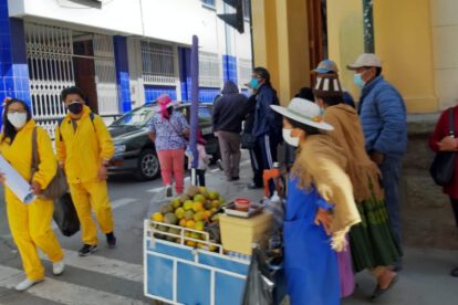Pacientes recuperados de Covid-19 en Bolivia