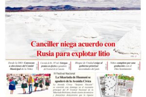 Edición impresa La Patria del 25 de octubre de 2021