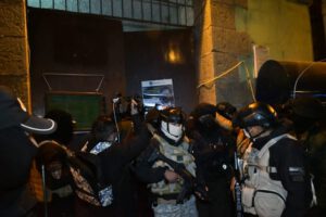 Yassir Molina llegó a la cárcel de San Pedro en Oruro