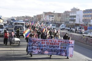 Masacres de 2019 en la marcha hacia La Paz