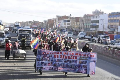 Masacres de 2019 en la marcha hacia La Paz