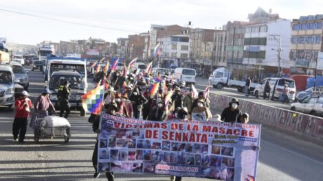 Masacres de 2019 en la marcha hacia La Paz