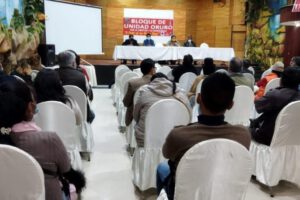 Cumbre de la Unidad en Oruro