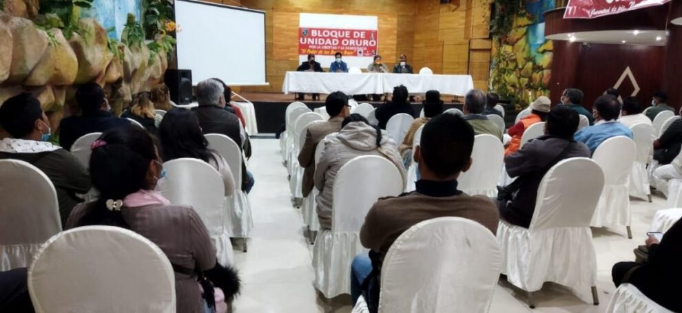 Cumbre de la Unidad en Oruro