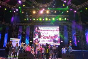 Concurso Departamental de Canto Infantil con el Dúo Sentimiento