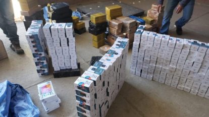 Decomisos de contrabando en Oruro