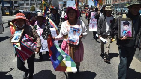 Víctimas de Senkata y Sacaba piden juicio de responsabilidades en contra de la expresidente Jeanine Añez