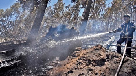 Incendio en el Tunari afecta tuberías y quema de sembradíos
