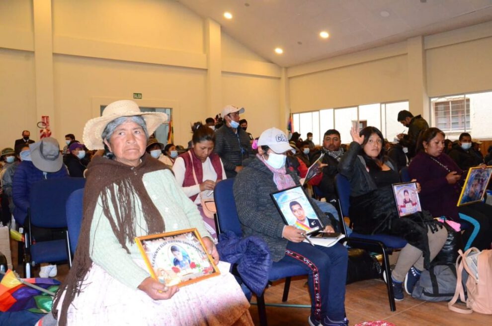 Mesa de diálogo con víctimas de masacres en 2019