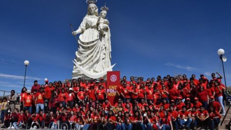 Lucha contra la poliomielitis en el material audiovisual End Polio Now 2021