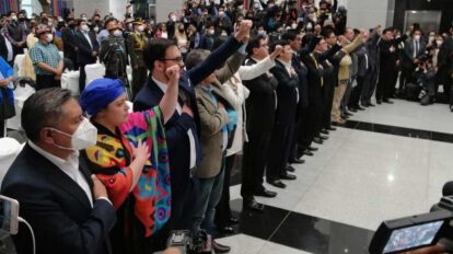 Informe de gestión del gabinete del Presidente Luis Arce