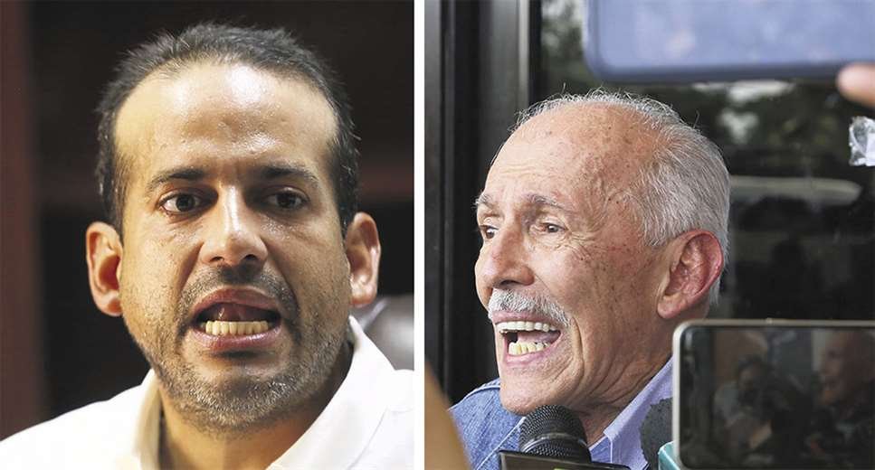 José Luis y Fernando Camacho en el caso golpe de Estado