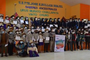 Estudiantes combinan los saberes ancestrales con la tecnología