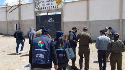 Muerte de reo en Chonchocoro