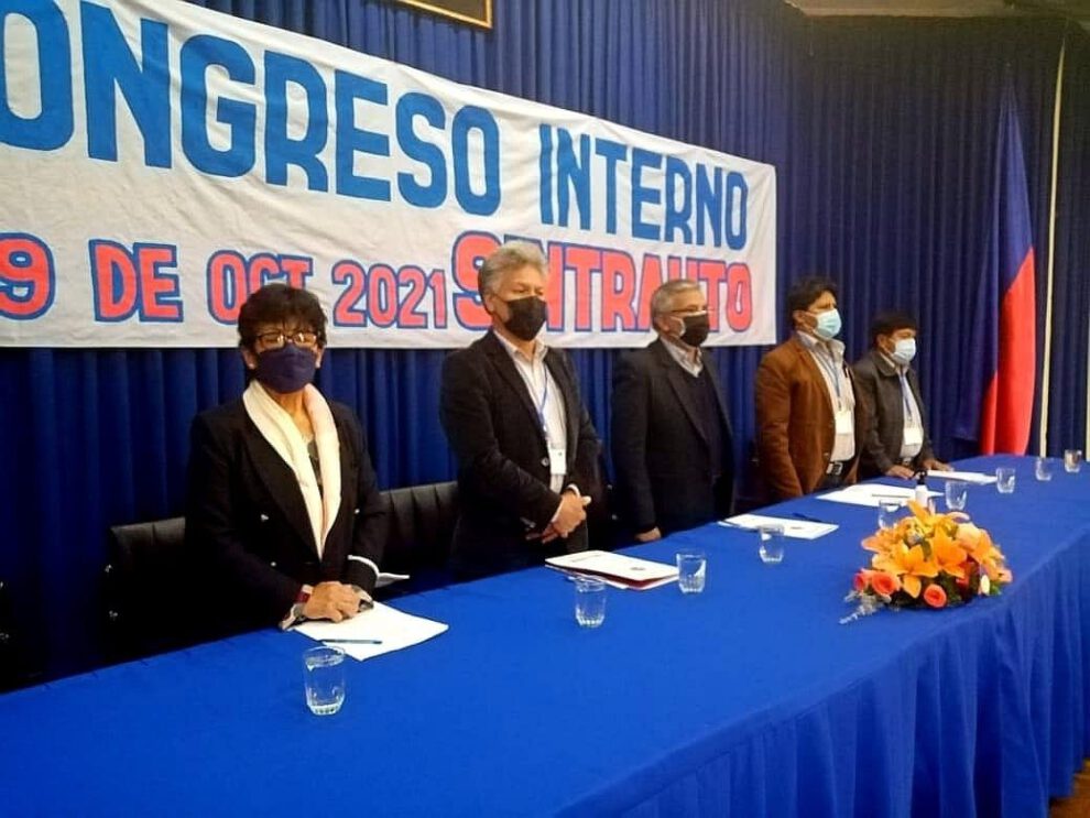 Congreso Interno de Sintrauto en la Universidad Técnica de Oruro