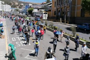 paro indefinido gremiales en rechazo a la Ley 1386