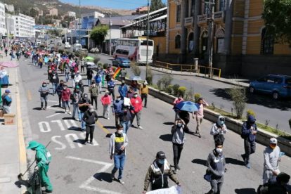paro indefinido gremiales en rechazo a la Ley 1386