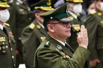 Ascenso de coroneles a generales de la Policía encabezado por Jhonny Aguilera