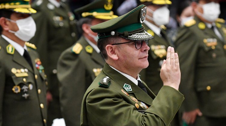 Ascenso de coroneles a generales de la Policía encabezado por Jhonny Aguilera