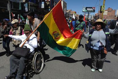 Paquete alimenticio para personas con discapacidad en Bolivia