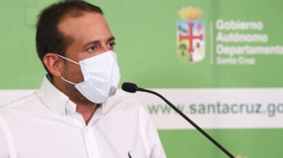 Luis Fernando Camacho se reúne en Mineros por avasallamientos
