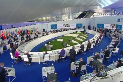 Presidente Arce llega a Escocia para participar de la Cumbre Climática COP26