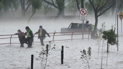 Granizada en Tarija y evaluación de daños por la Alcaldía