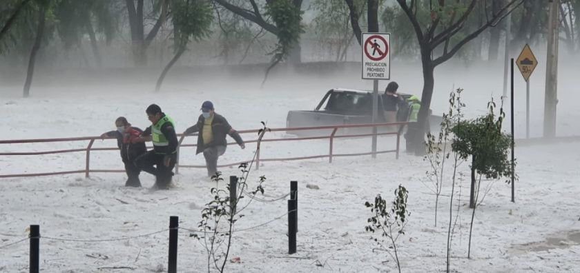 Granizada en Tarija y evaluación de daños por la Alcaldía
