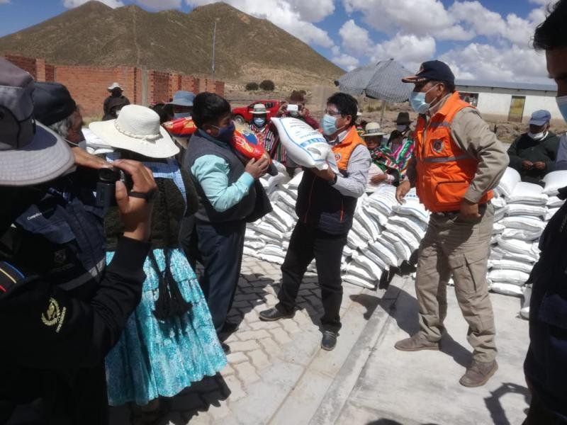 Ayuda humanitaria llegó a más de 1.600 familias afectadas por sequía