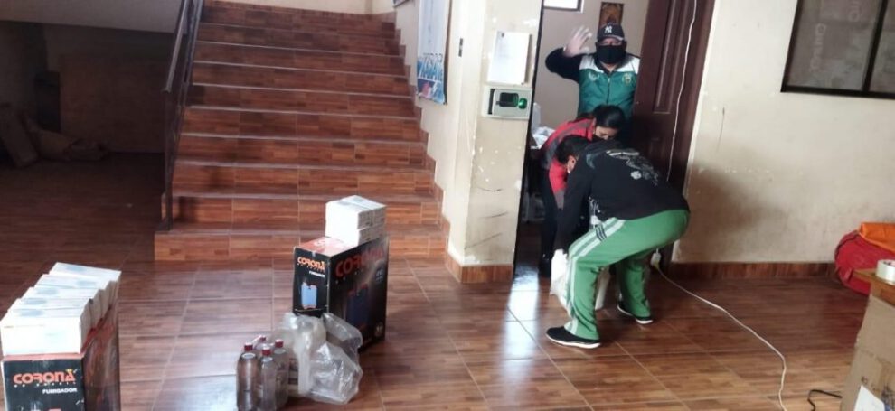 Kits de limpieza y desinfección para evitar contagios en unidades educativas