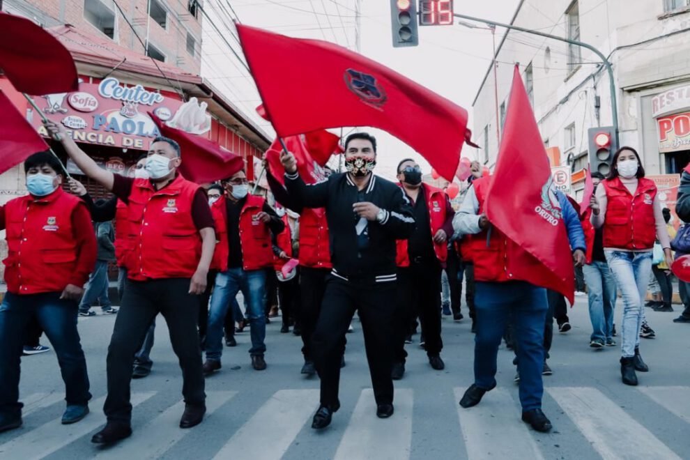 Orgullo de ser Orureño en la caravana
