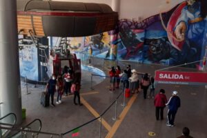 Gastos del teleférico turístico en Oruro